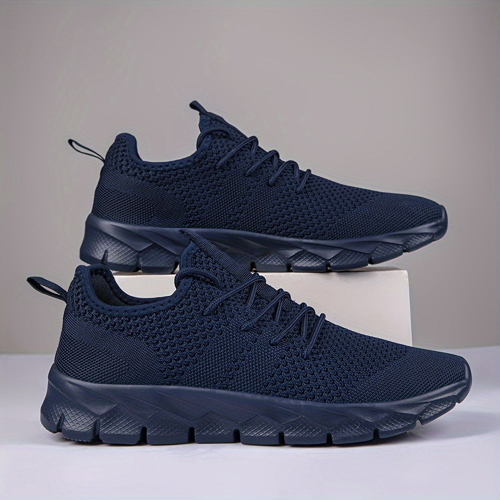 Men's Lightweight Running Shoes - Athletic Breathable Lace-ups