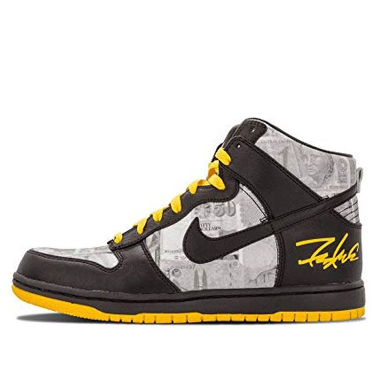 Nike Dunk High Supreme Tz Laf 'Flom'  378127-001 Signature Shoe